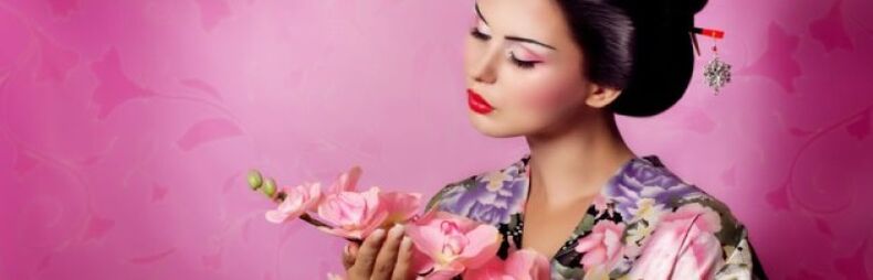 Λεπτό Γιαπωνέζο κορίτσι